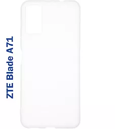 Чохол BeCover для ZTE Blade A71 Transparancy (706942) - фото Чохол BeCover для ZTE Blade A71 Transparancy (706942)