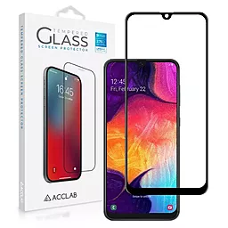 Защитное стекло ACCLAB Full Glue Samsung A505 Galaxy A50 Black (1283126508592) - фото Защитное стекло ACCLAB Full Glue Samsung A505 Galaxy A50 Black (1283126508592)