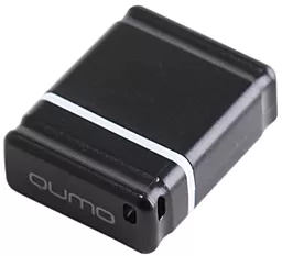 Флешка Qumo 32 Гбайт, Nano Black (QM32GUD-NANO-B), USB 2.0 Black - фото Флешка Qumo 32 Гбайт, Nano Black (QM32GUD-NANO-B), USB 2.0 Black