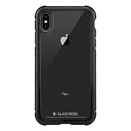 Чохол SwitchEasy Glass Rebel Case For iPhone XS Max Carbon Black (GS-103-46-173-98)