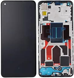 Дисплей Realme GT Master (Edition) з тачскріном і рамкою, оригінал, Black - фото Дисплей Realme GT Master (Edition) з тачскріном і рамкою, оригінал, Black
