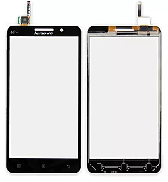 Сенсор (тачскрин) Lenovo A5800D Black - фото Сенсор (тачскрин) Lenovo A5800D Black