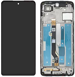 Дисплей Infinix Note 30 4G з тачскріном і рамкою, Black - фото Дисплей Infinix Note 30 4G з тачскріном і рамкою, Black