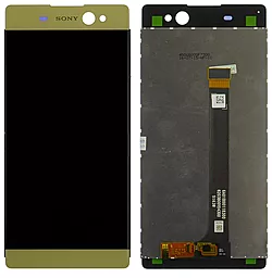 Дисплей Sony Xperia XA Ultra, Xperia C6, Xperia C6 Ultra (F3211, F3212, F3213, F3215, F3216) с тачскрином, оригинал, Gold - фото Дисплей Sony Xperia XA Ultra, Xperia C6, Xperia C6 Ultra (F3211, F3212, F3213, F3215, F3216) с тачскрином, оригинал, Gold