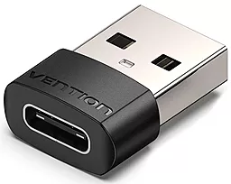 Адаптер-перехідник Vention M-F USB-A -> USB Type-C Black (CDWB0)