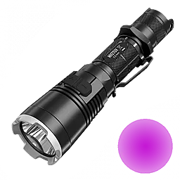 Фонарик аккумуляторный Nitecore MH27UV (Сree XP-L HI V3 + ultraviolet LED) (1x18650, 2xCR123) - фото Фонарик аккумуляторный Nitecore MH27UV (Сree XP-L HI V3 + ultraviolet LED) (1x18650, 2xCR123)