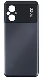 Задняя крышка корпуса Xiaomi Poco M5 Black