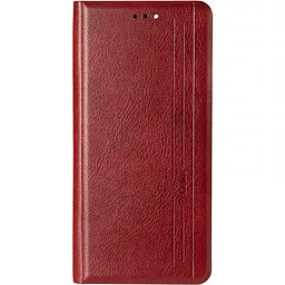 Чехол Gelius New Book Cover Leather Redmi Note 10 Pro Red