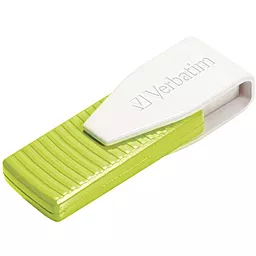 Флешка Verbatim 32GB STORE'N'GO SWIVEL GREEN USB 2.0 (49815) - миниатюра 3