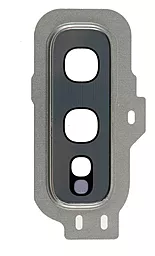 Стекло камеры Samsung Galaxy S10e G970 с рамкой Prism White