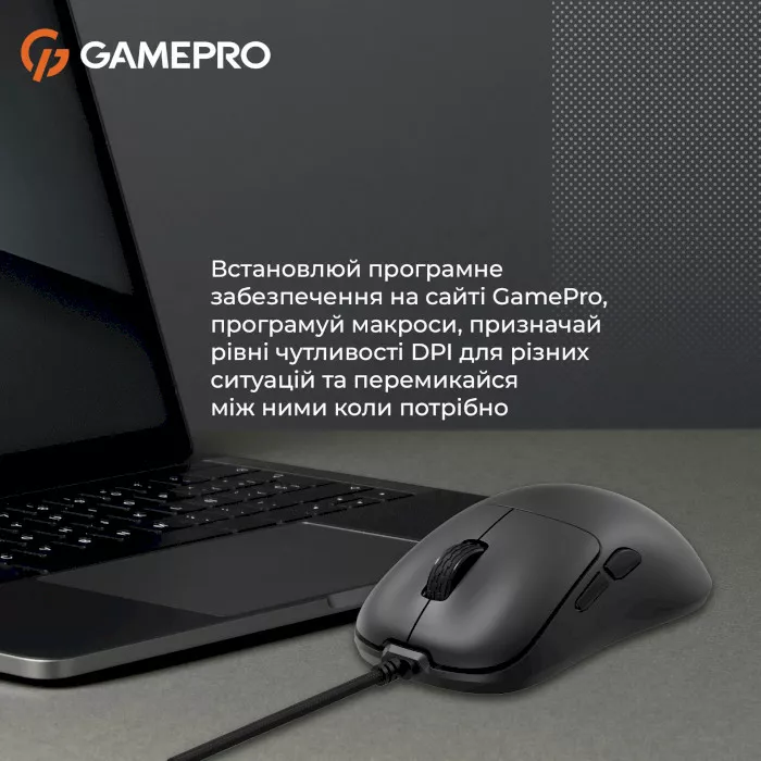 Компьютерная мышка GamePro GM690B Black - фото 12