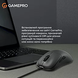 Компьютерная мышка GamePro GM690B Black - миниатюра 12