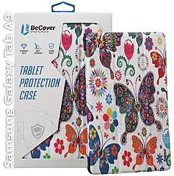 Чехол для планшета BeCover Smart Case для Samsung Galaxy Tab A9 SM-X115 8.7" Butterfly (709912) - фото Чехол для планшета BeCover Smart Case для Samsung Galaxy Tab A9 SM-X115 8.7" Butterfly (709912)