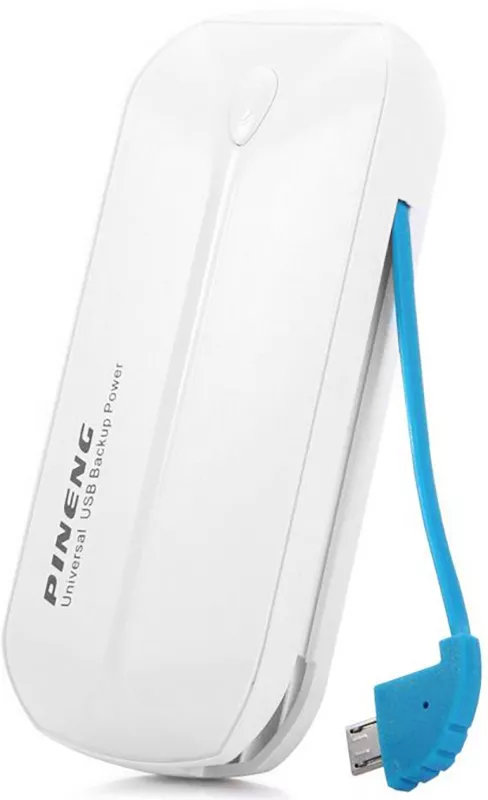 Повербанк Pineng PN-915 5000 mAh White - фото 1