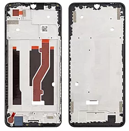 Рамка дисплея ZTE Blade A72 / Blade V40 Vita Black - фото Рамка дисплея ZTE Blade A72 / Blade V40 Vita Black