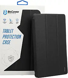 Чехол для планшета BeCover Ultra Slim Origami Transparent для Apple iPad Mini 6 2021 Black (712930) - фото Чехол для планшета BeCover Ultra Slim Origami Transparent для Apple iPad Mini 6 2021 Black (712930)