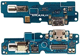 Нижняя плата Asus ZenFone 4 Max (ZC554KL) / ZenFone 4 Max Pro с разъемом зарядки, вибромотором и микрофоном - фото Нижняя плата Asus ZenFone 4 Max (ZC554KL) / ZenFone 4 Max Pro с разъемом зарядки, вибромотором и микрофоном