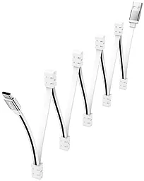 Кабель USB Hoco 103 Magnetic Absorption 15w 3a USB Type-C cable white - миниатюра 3 Кабель USB Hoco 103 Magnetic Absorption 15w 3a USB Type-C cable white - миниатюра 3