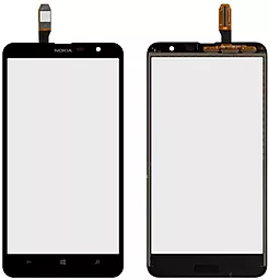 Сенсор (тачскрин) Nokia Lumia 1320 Black - фото Сенсор (тачскрин) Nokia Lumia 1320 Black