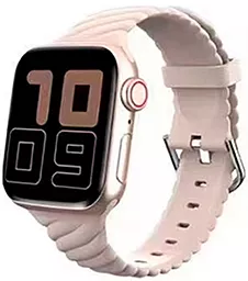 Змінний ремінець для розумного годинника Monochrome Twist для Apple Watch 42 mm, 44 mm, 45 mm, 49mm Stone