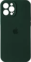 Чехол Silicone Case Full Camera Protective для Apple IPhone 12 Pro Cyprus Green