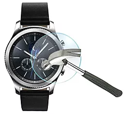 Захисне скло для розумного годинника Samsung Gear S3 Frontier/Classic - мініатюра 3