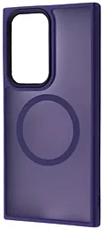 Чехол Wave Matte Insane Case with MagSafe для Samsung Galaxy S23 Ultra Deep Purple