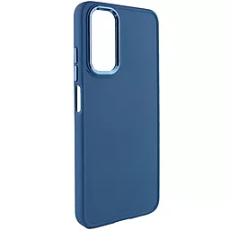 Чохол Epik TPU Bonbon Metal Style для Samsung Galaxy A52 4G / A52 5G / A52s Denim Blue