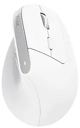 Комп'ютерна мишка Trust Bayo+ Multidevice Ergonomic Wireless White (25399) - фото Комп'ютерна мишка Trust Bayo+ Multidevice Ergonomic Wireless White (25399)