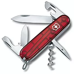 Мультитул Victorinox Spartan (1.3603.T) Красный полупрозрачный - фото Мультитул Victorinox Spartan (1.3603.T) Красный полупрозрачный