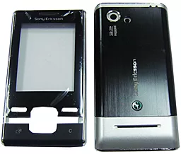 Корпус для Sony Ericsson T715 Black