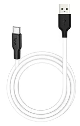 Кабель USB Hoco X21 Plus Silicone USB Type-C 2m Black / White - миниатюра 3