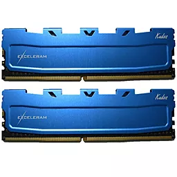 Оперативна пам'ять Exceleram DDR3 16GB (2x8GB) 1600 MHz (EKBLUE3161611AD) Blue Kudos