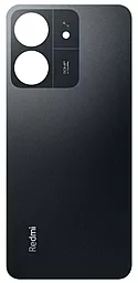 Задняя крышка корпуса Xiaomi Redmi 13C Midnight Black - фото Задняя крышка корпуса Xiaomi Redmi 13C Midnight Black
