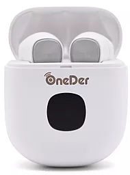 Навушники OneDer TWS-W16 White - фото Навушники OneDer TWS-W16 White