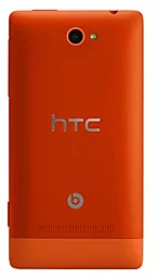 Задня кришка корпусу HTC Windows Phone A620e Rio 8S зі склом камери Red