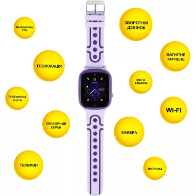 Смарт-часы Aura A2 WIFI Purple (KWAA2WFPE) - фото 3