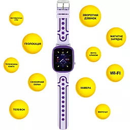 Смарт-часы Aura A2 WIFI Purple (KWAA2WFPE) - миниатюра 3