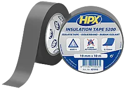 Изолента HPX IG1910 HPX5200 0.15мм х 19мм х 10м серая - фото Изолента HPX IG1910 HPX5200 0.15мм х 19мм х 10м серая