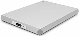 Зовнішній жорсткий диск LaCie 1TB USB-C Colour Silver (STHG1000400) - мініатюра 2