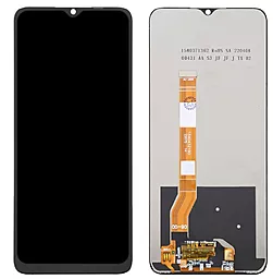 Дисплей Oppo A57 4G, A57 5G, A57e, A57s с тачскрином, Black