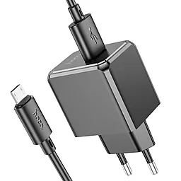 Мережевий зарядний пристрій Hoco CS11A 2.1a home charger + micro USB cable black