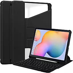 Чехол для планшета BeCover с безпроводной клавиатурой для Samsung Galaxy Tab S6 Lite (2024) Deep Blue (712588) - фото Чехол для планшета BeCover с безпроводной клавиатурой для Samsung Galaxy Tab S6 Lite (2024) Deep Blue (712588)