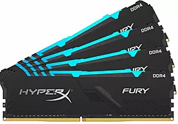 Оперативна пам'ять Kingston HyperX Fury DDR4 4х16GB 3600 MHz (HX436C18FB4AK4/64)