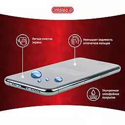 Защитное стекло Intaleo Full Glue Apple iPhone SE 2020 White (1283126502910) - миниатюра 5