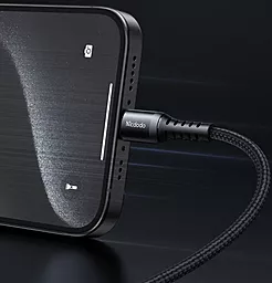 Кабель McDodo USB Type-C - Type-C 60w 3a 1м PD cable Black (CA-5641) - мініатюра 6 Кабель McDodo USB Type-C - Type-C 60w 3a 1м PD cable Black (CA-5641) - мініатюра 6