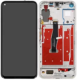 Дисплей Huawei Honor 20 Pro (YAL-AL10, YAL-L41) с тачскрином и рамкой, оригинал, Icelandic Illusion