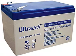Акумуляторна батарея Ultracell 12V 12 Ah AGM (UL12-12)