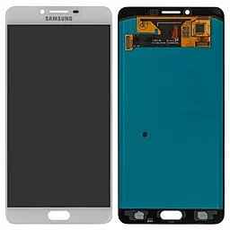 Дисплей Samsung Galaxy C9, C9 Pro C9000 з тачскріном, (OLED), White
