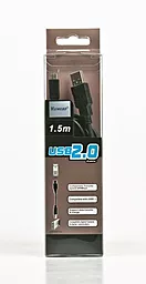 Кабель Viewcon USB-A - micro USB 12w 2.4a 1.5м cable Black (VW 009-1.5м.) - мініатюра 2 Кабель Viewcon USB-A - micro USB 12w 2.4a 1.5м cable Black (VW 009-1.5м.) - мініатюра 2